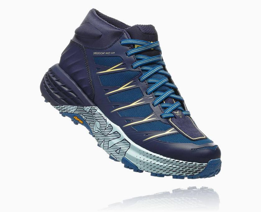 Hoka One One W Speedgoat Mid Waterproof Trail Running Shoes NZ R251-306